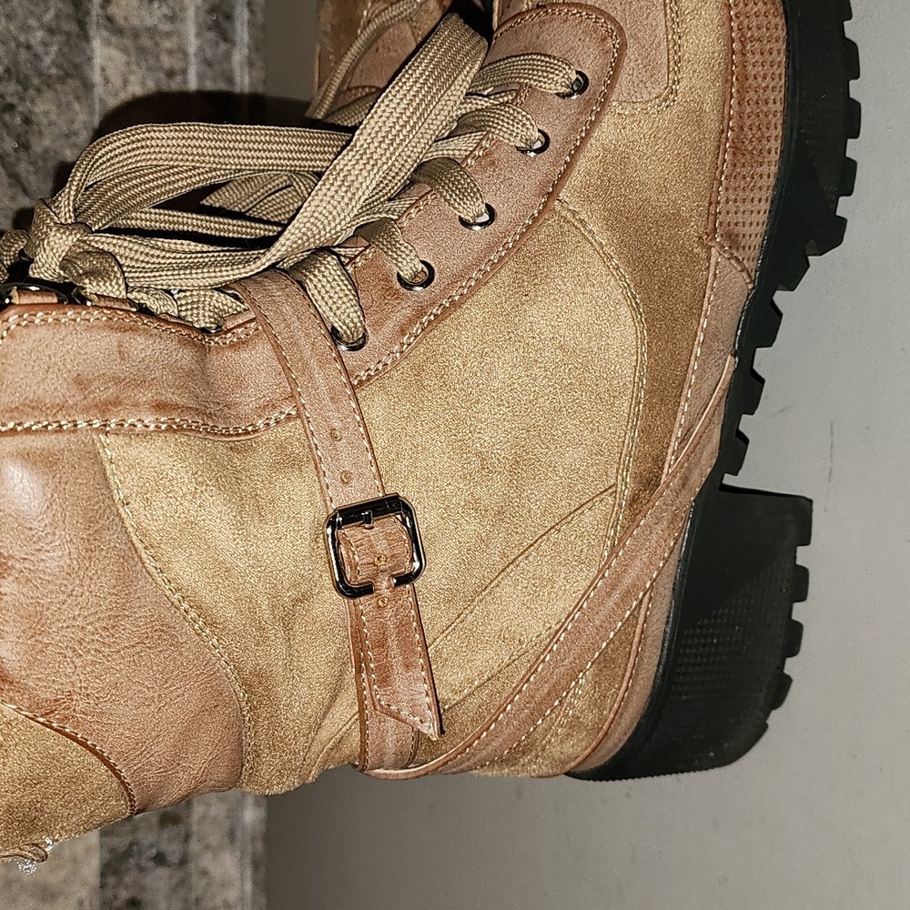 Azalea Wang Tan Boots - Picture 4 of 11